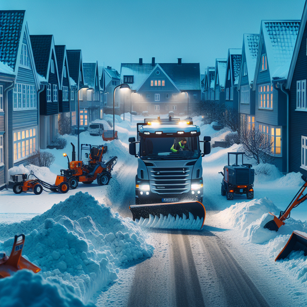 Snerydning Odense: Effektiv vinterservice for private og virksomheder